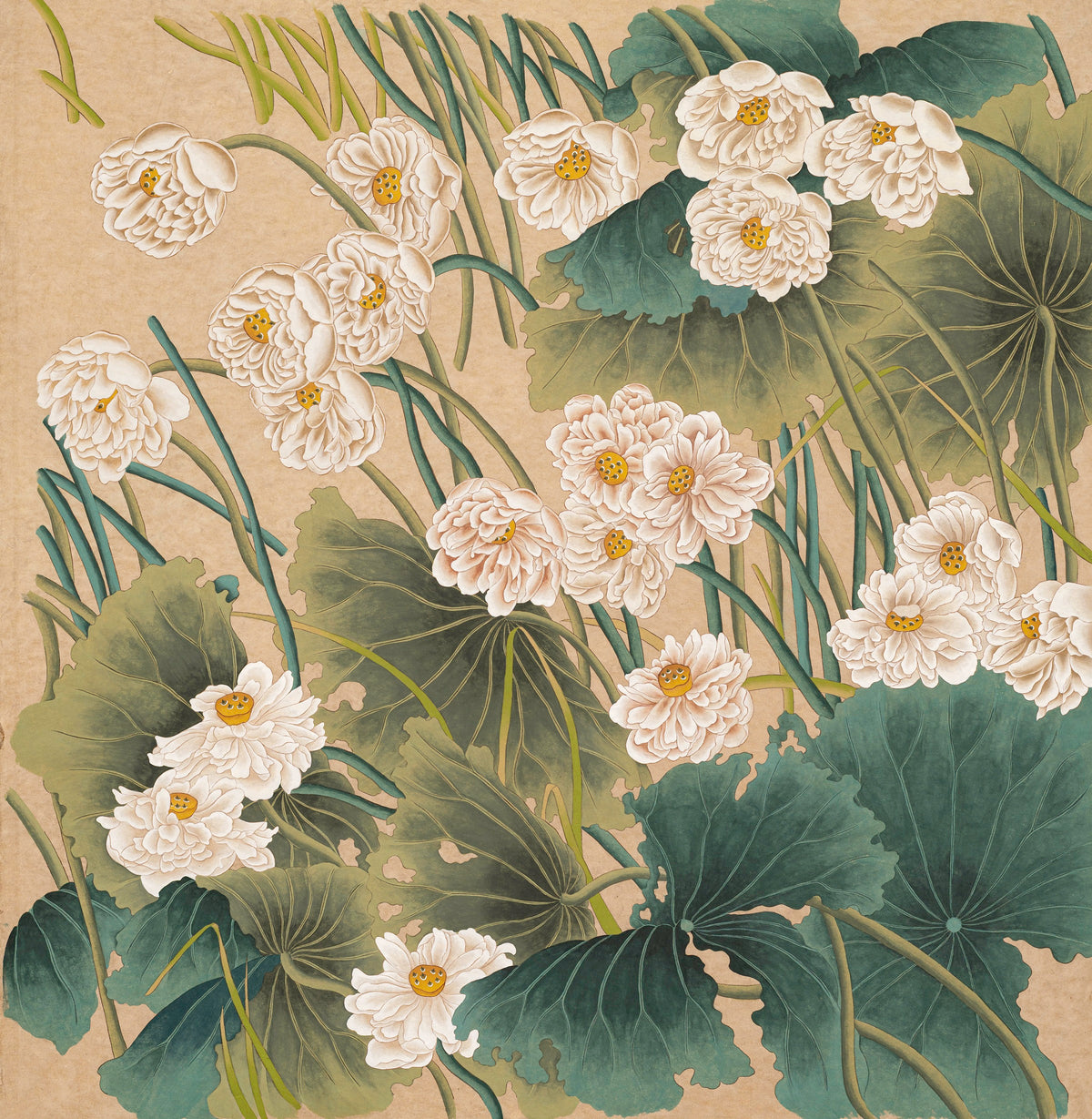 Blooming Lotus Garden